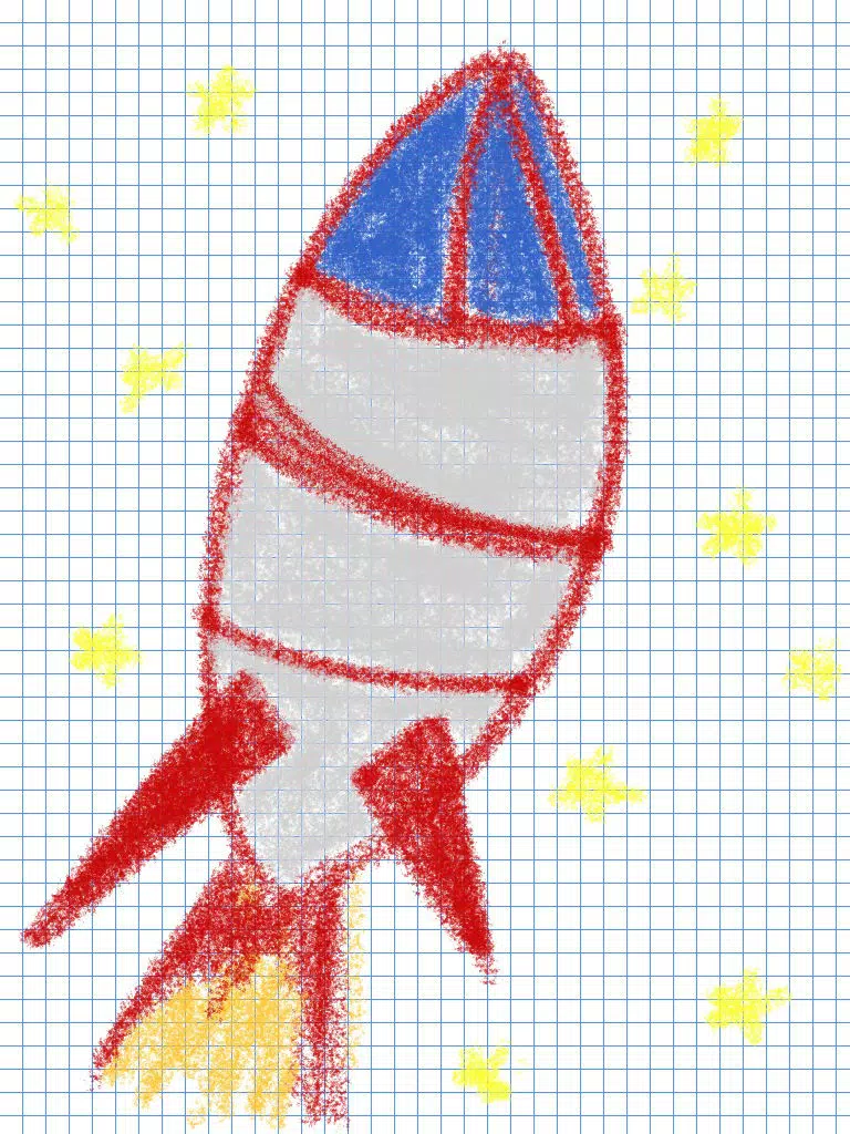 Tangkapan layar Awesome Crayon Lite iPad 