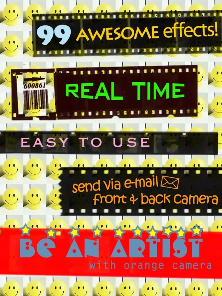 Orange Camera iPad Ekran Görüntüleri