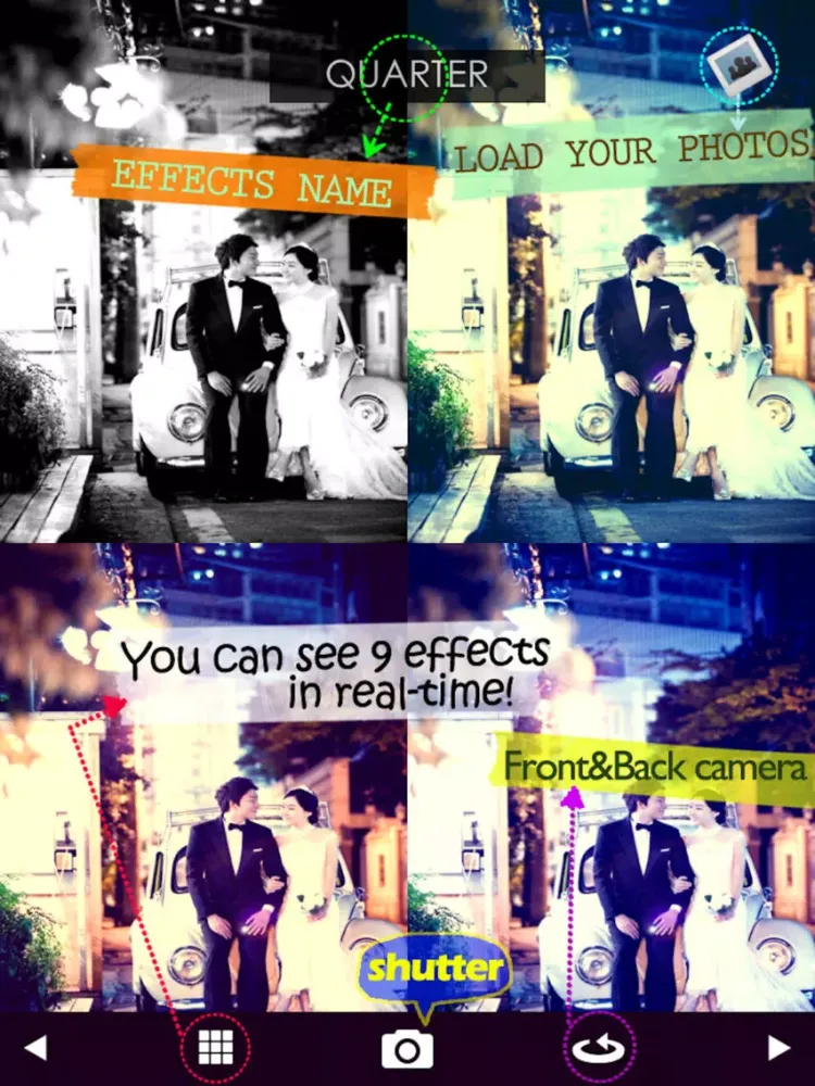 Orange Camera iPad Ekran Görüntüleri