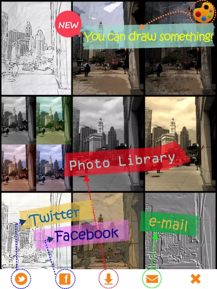 Orange Camera iPad Ekran Görüntüleri