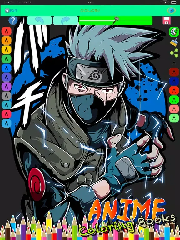 Coloring Book for Demon Hero Z iPad  স্ক্রিনশট
