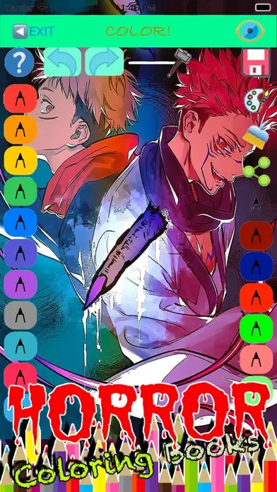 Coloring Book for Demon Hero Z স্ক্রিনশট
