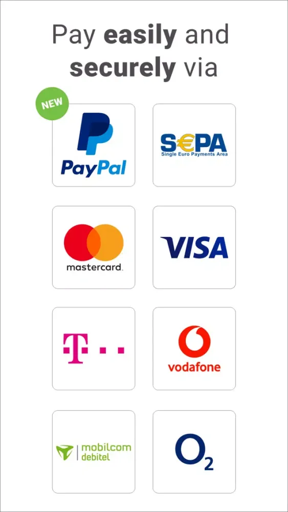 travipay - park & pay mobile Screenshots