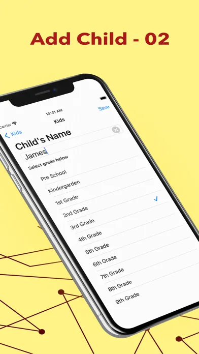 Zrzuty ekranu Back to School Supply List