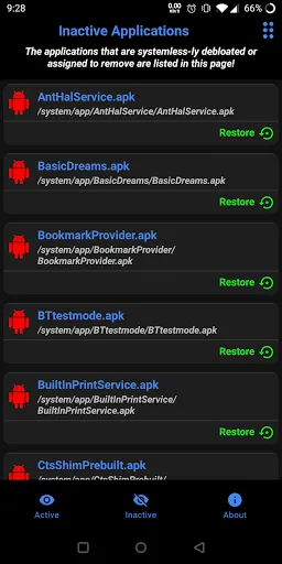De-Bloater Pro (ROOT) Screenshots