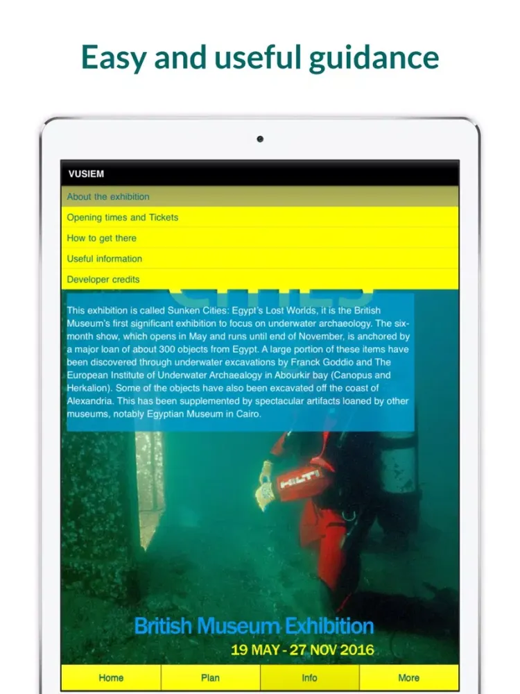 Sunken Cities: British Museum iPad  سکرین شاٹس