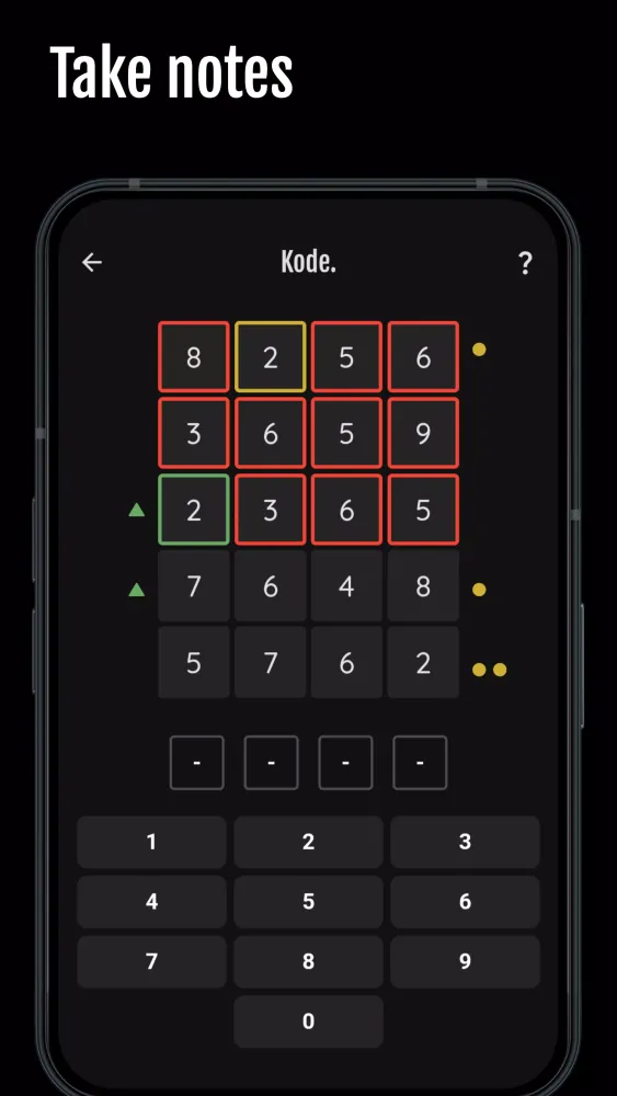 Kode. Screenshots