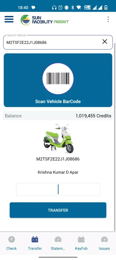 SUN Mobility Agent App Ekran Görüntüleri