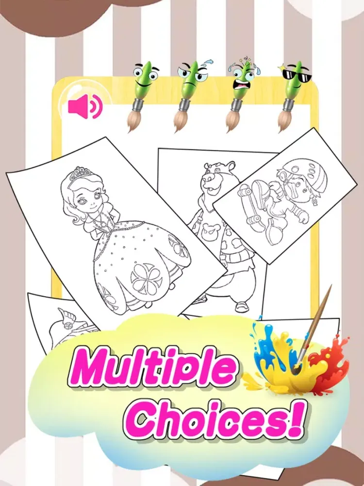ภาพหน้าจอของ Coloring Painter iPad 