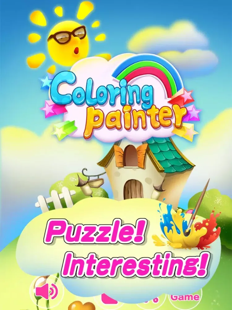 ภาพหน้าจอของ Coloring Painter iPad 