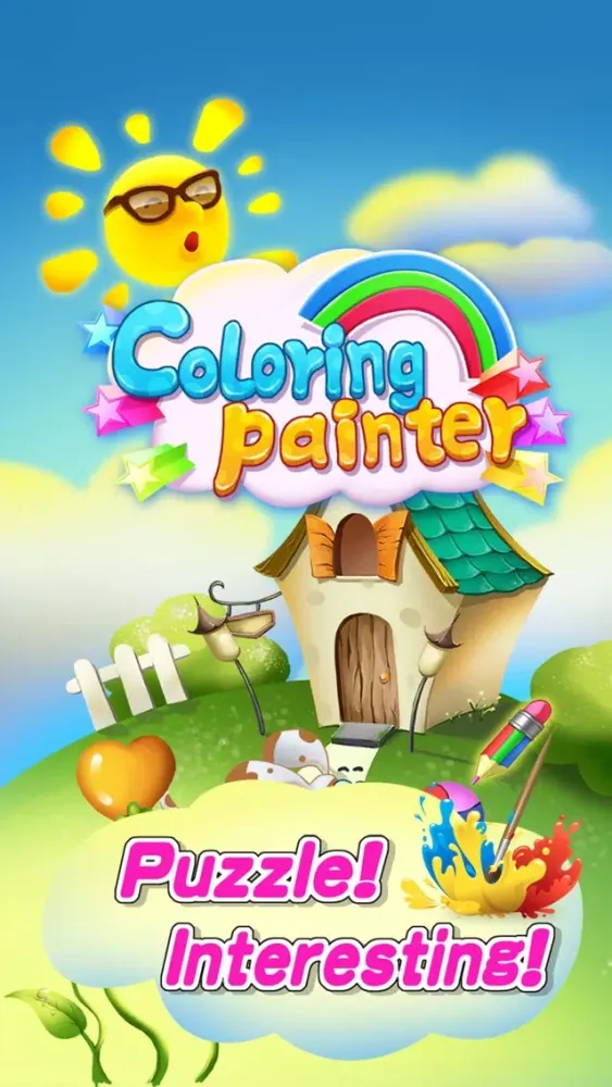 ภาพหน้าจอของ Coloring Painter