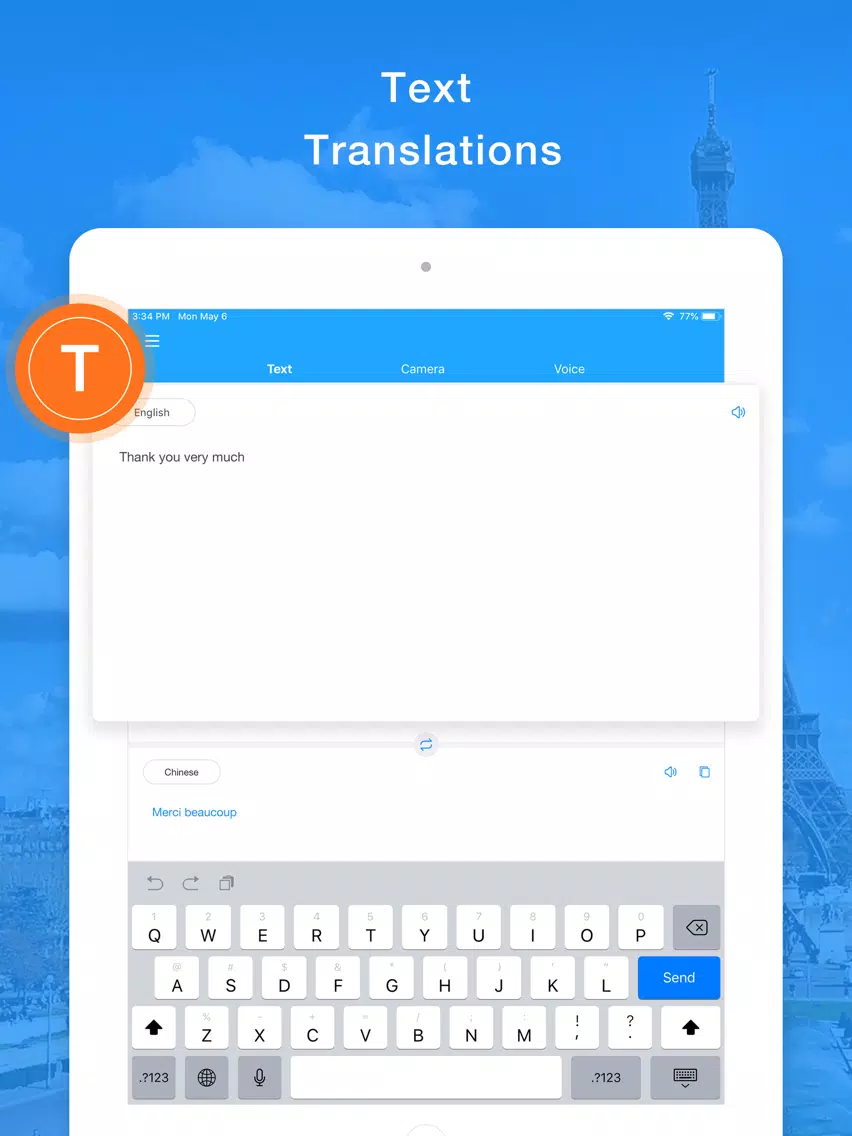 Capturas de tela do Translate Pro: Best Translator iPad 