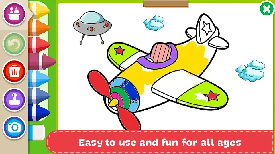 Captures d'écran de Coloring Book - Kids Paint