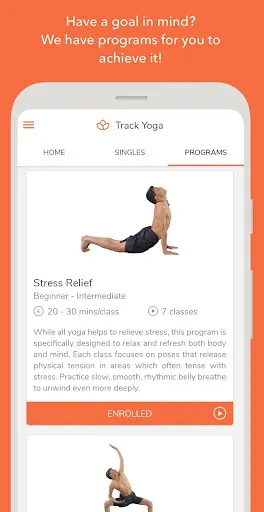 Capturas de tela do Yoga - Track Yoga