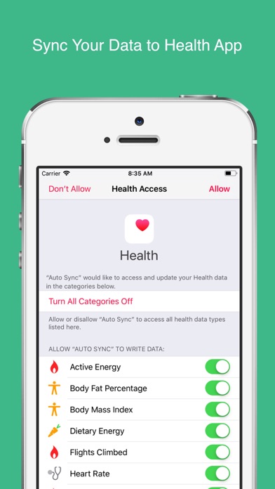 Auto Sync for Fitbit to Health স্ক্রিনশট