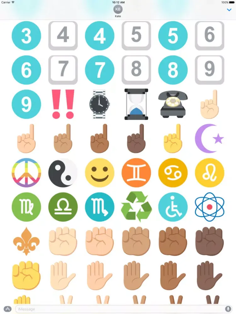 Emoji Stickers + iPad 应用截图
