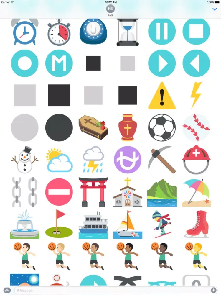 Emoji Stickers + iPad 应用截图