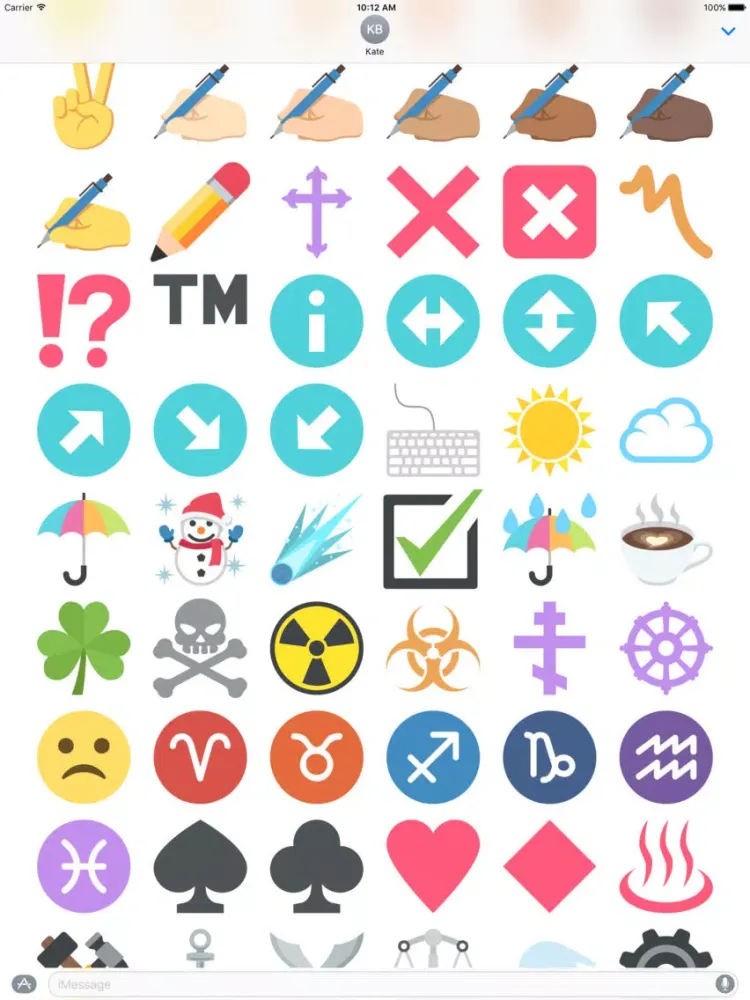 Emoji Stickers + iPad 应用截图