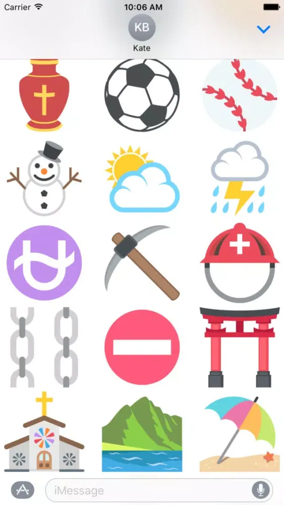 Emoji Stickers +应用截图