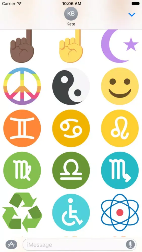 Emoji Stickers +应用截图