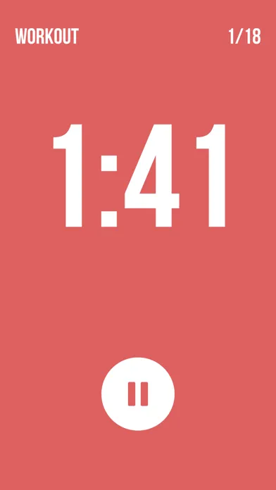 ภาพหน้าจอของ Interval Timer ++