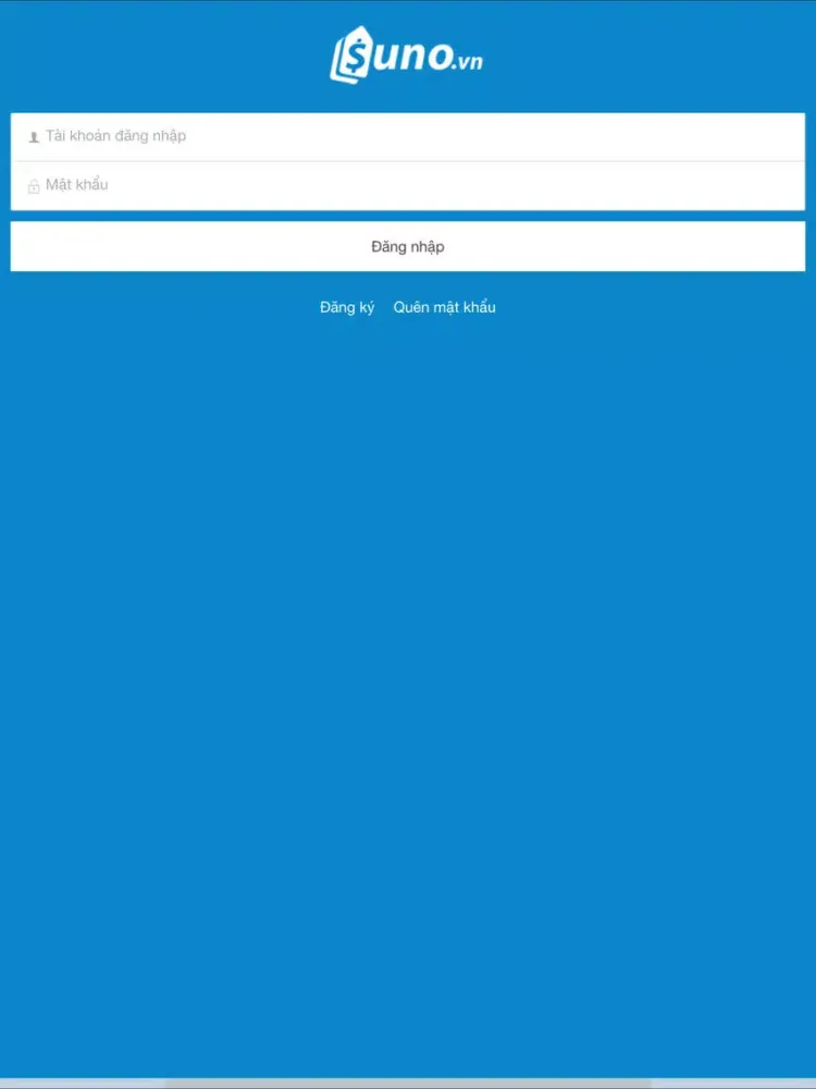 Tangkapan layar Suno POS iPad 