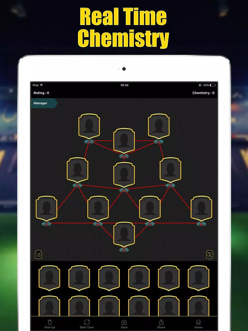 Draft Simulator Companion for FUT 17 iPad  Screenshots