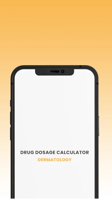 Tangkapan skrin Derma Dosage Calculator