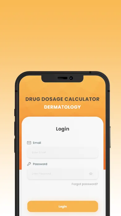 Tangkapan skrin Derma Dosage Calculator