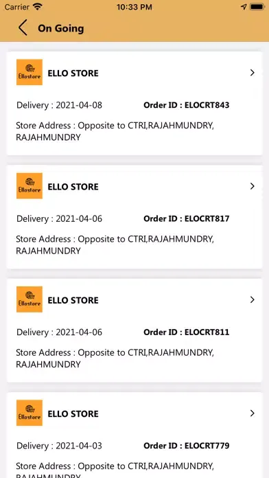 Ello Delivery應用截圖