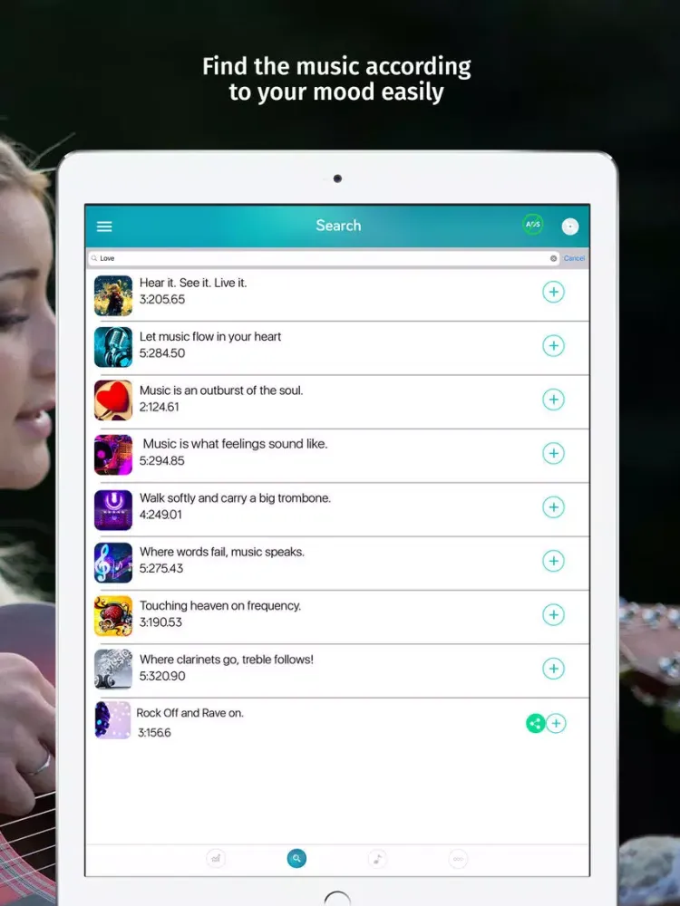Trending Music Mp3 Player iPad 應用截圖