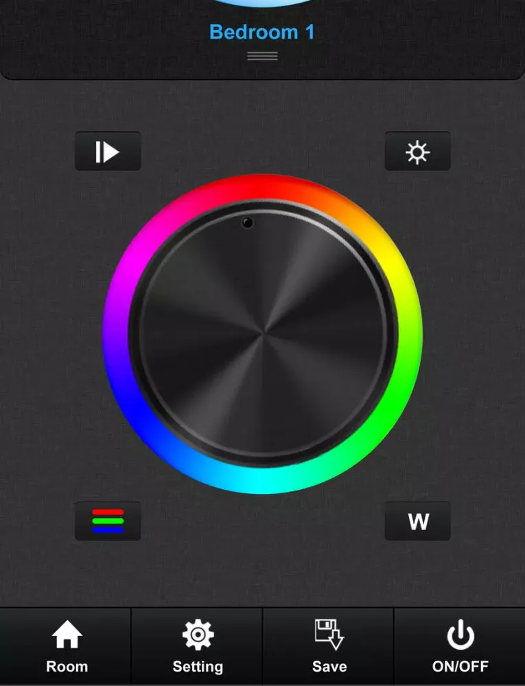Tangkapan layar LEDIT iPad 