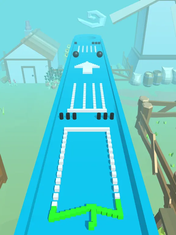 Run Sticky Blocks 3D iPad  Screenshots