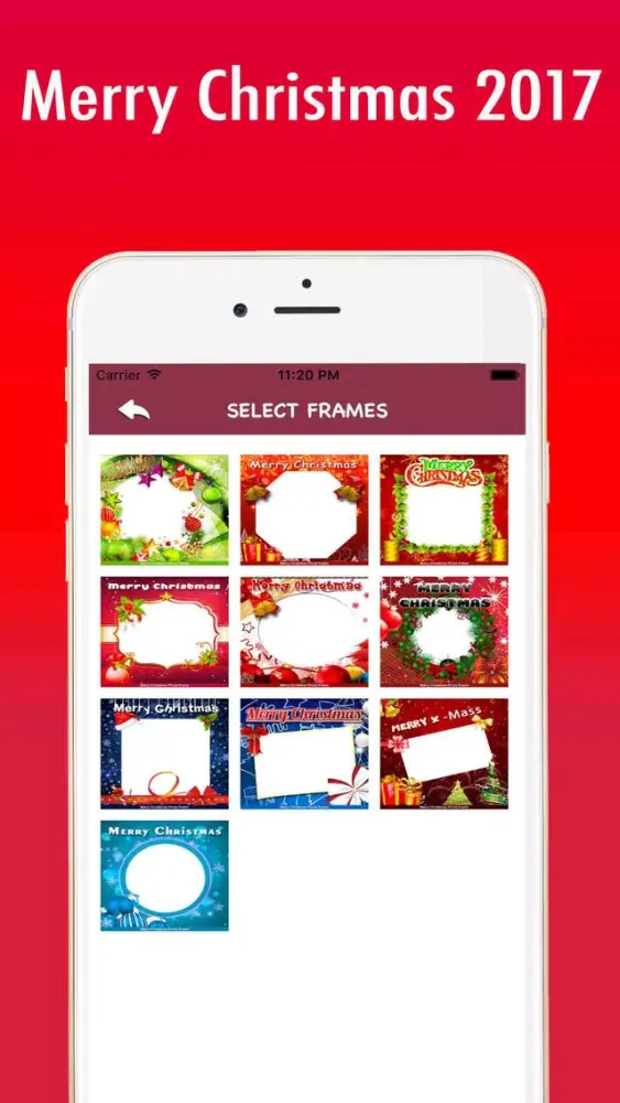 Merry Christmas Photo Frames - Happy New Year Ekran Görüntüleri