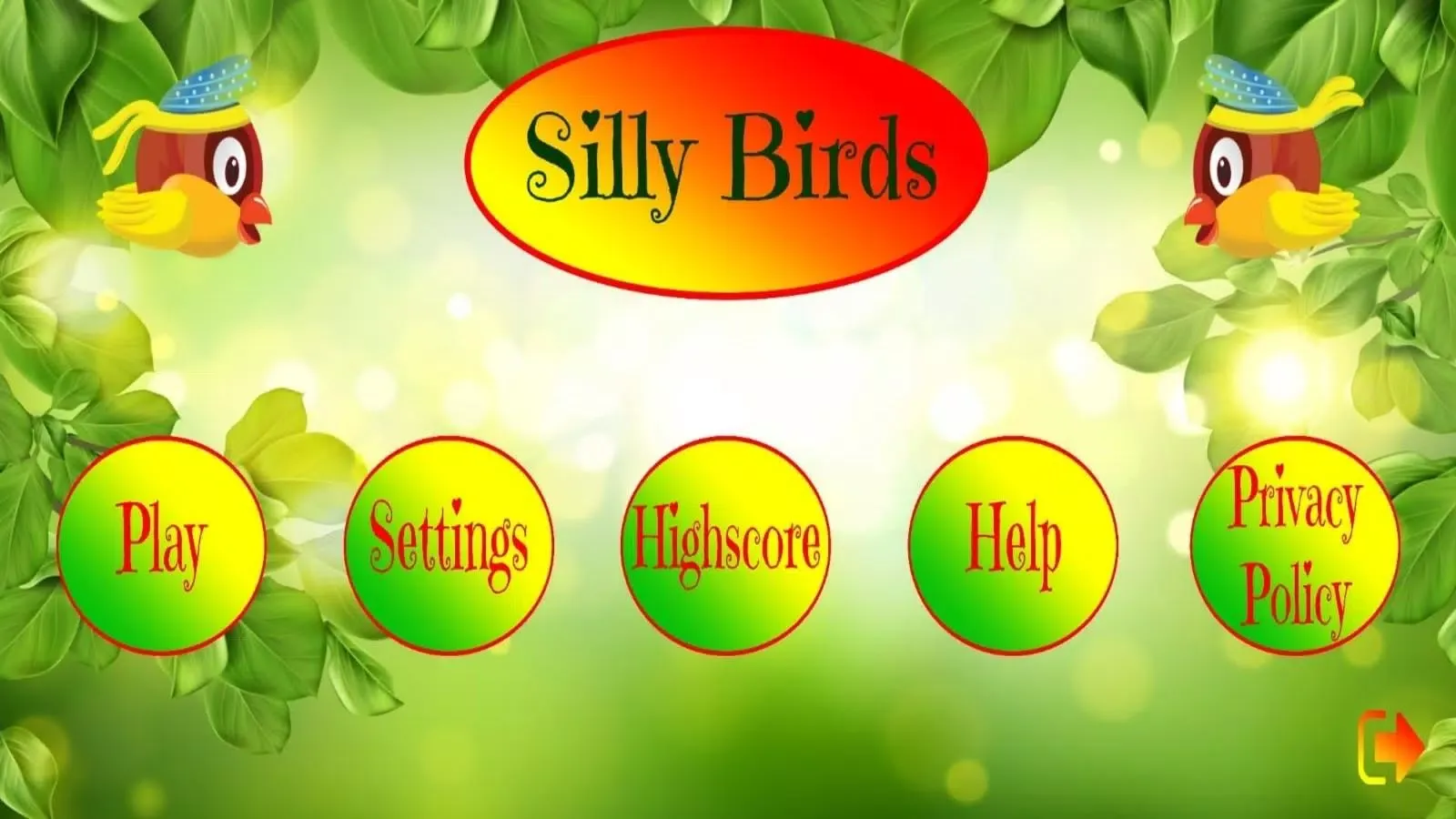 Ảnh chụp màn hình của Silly Birds