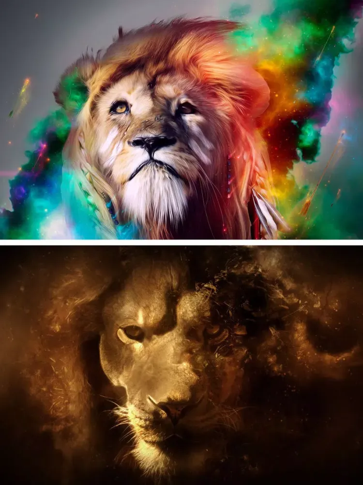 Lion Wallpapers HD - Great Lions Pictures Catalog iPad  Screenshots