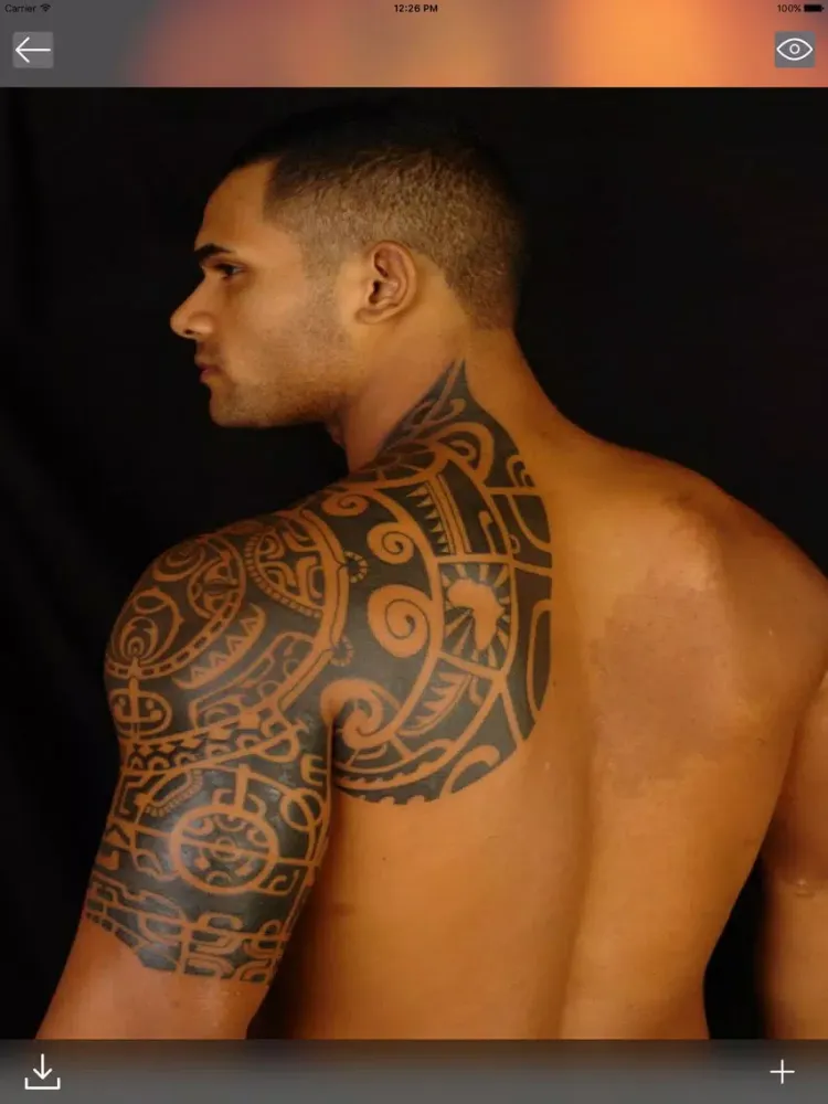 Tattoo Designs Ideas for Men - Cool Body art Pics iPad  Screenshots