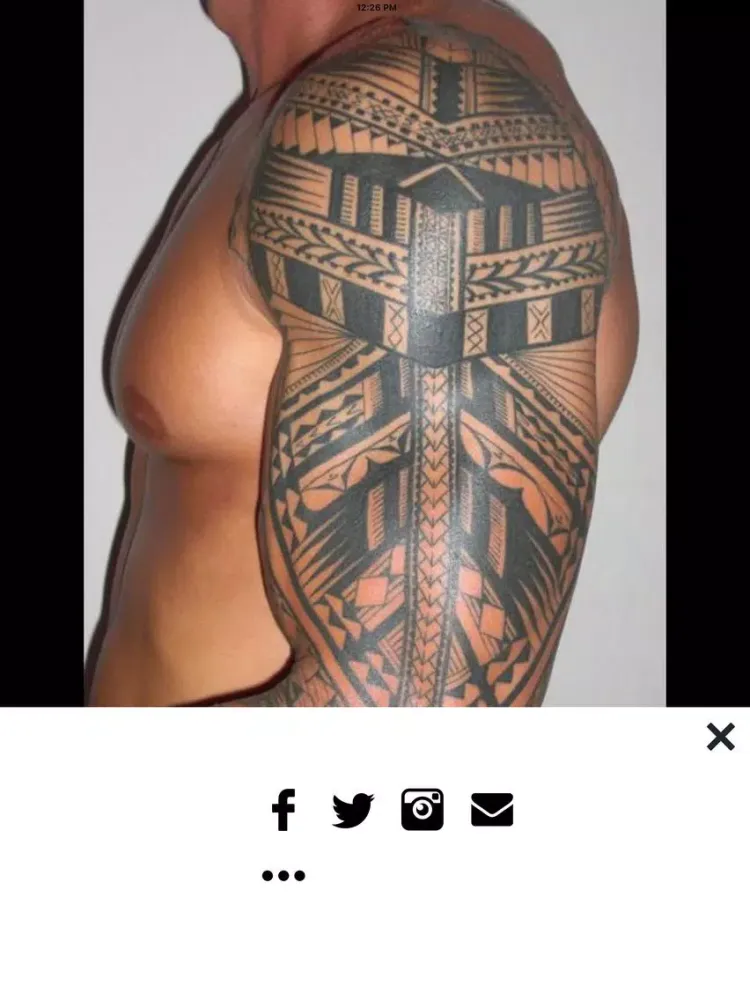 Tattoo Designs Ideas for Men - Cool Body art Pics iPad  Screenshots
