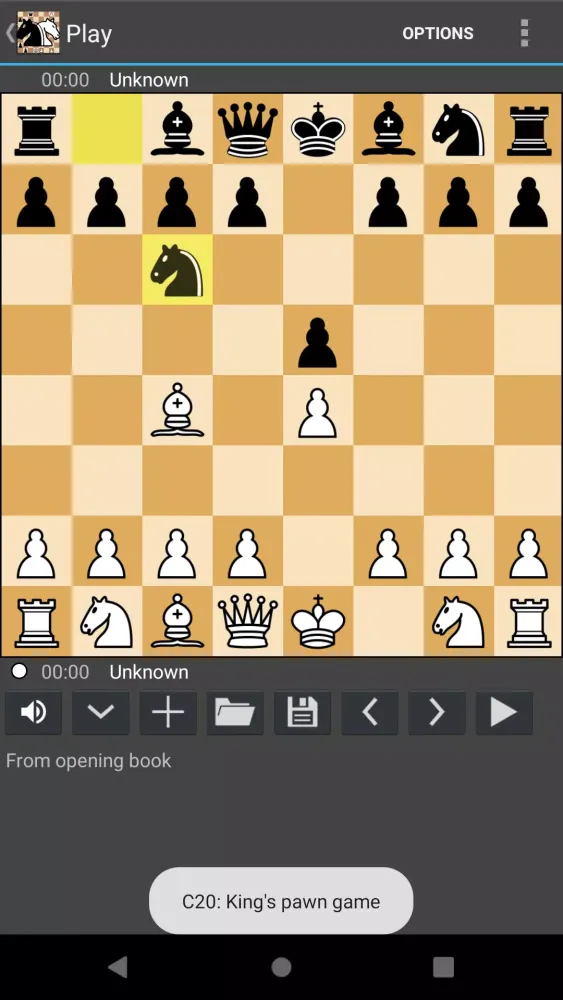 Capturas de tela do Chess Lite