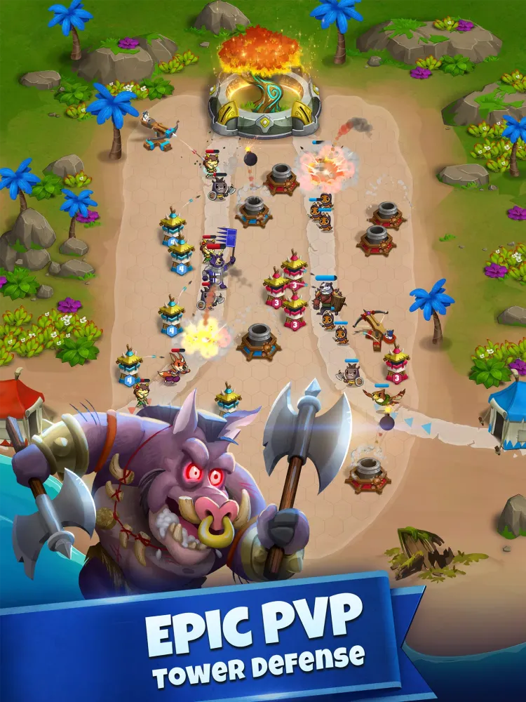 Tower Rush سکرین شاٹس