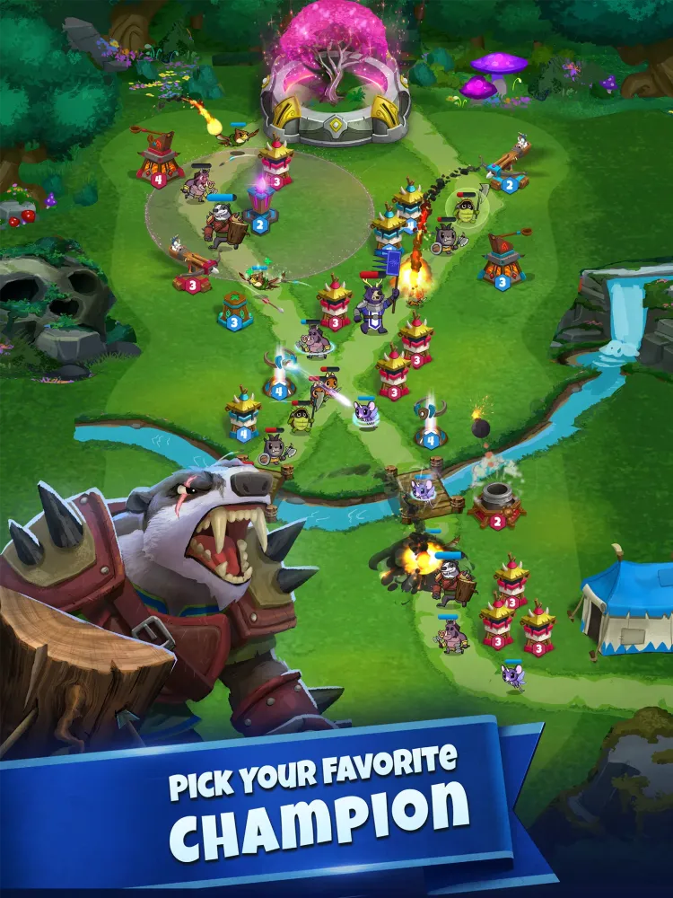 Tower Rush سکرین شاٹس