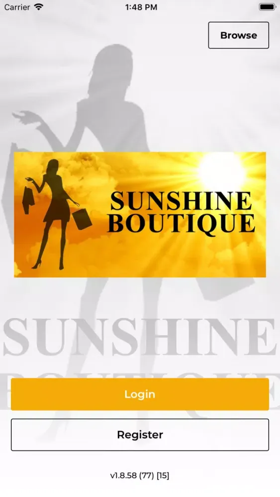 Capturas de tela do Sunshine Boutique