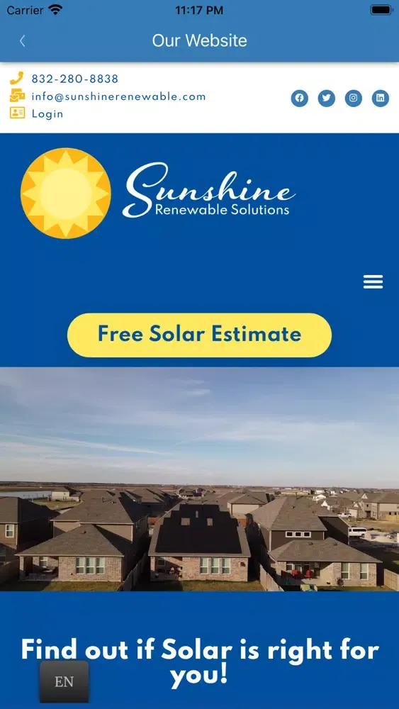 Sunshine Renewable Solutions应用截图