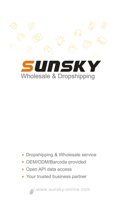 Capturas de pantalla de SUNSKY - Wholesale & Dropship