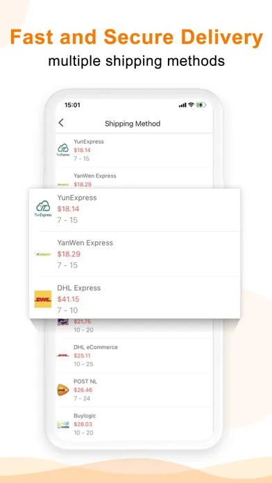 Capturas de pantalla de SUNSKY - Wholesale & Dropship