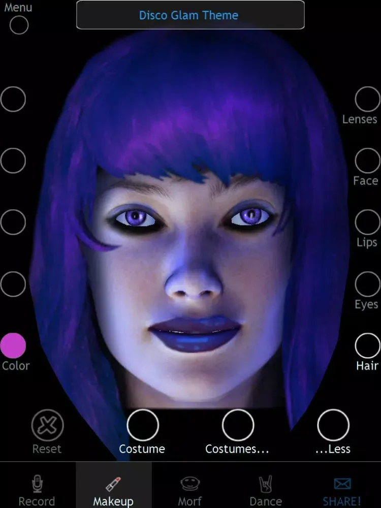 Morfo 3D Face Booth iPad 应用截图