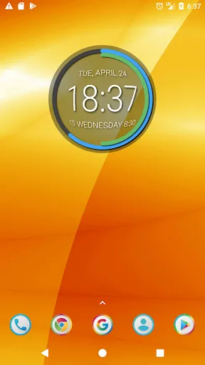 Скриншоты MiClock / LG G4 Clock Widget