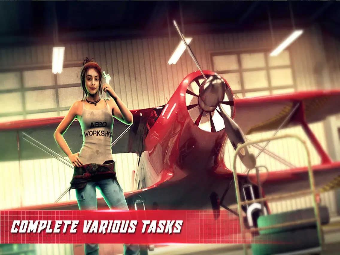 Air Plane Mechanic Garage Pro iPad  Screenshots