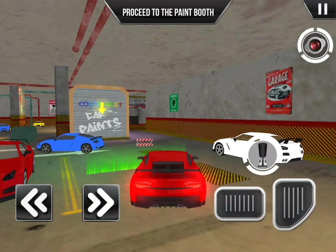Screenshot di Garage Parking Frenzy: crazy driver 3d Simulator iPad 