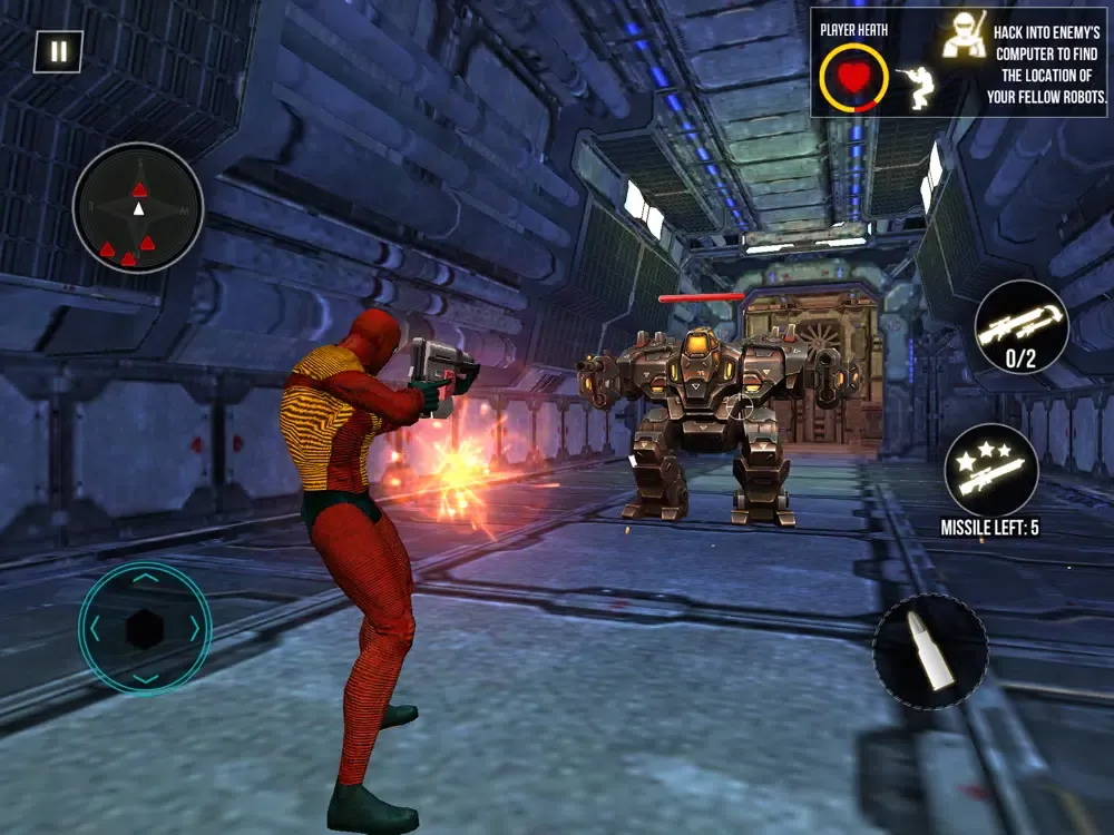 Captures d'écran de Spider Strange Robot War Hero Pro iPad 
